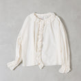 Gallery viewerに画像を読み込む, Veritecoeur フリルブラウス / VC-2725