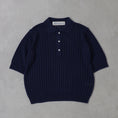Gallery viewerに画像を読み込む, Midi Umi pattern knitting knit polo / 2-729852