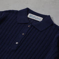 Gallery viewerに画像を読み込む, Midi Umi pattern knitting knit polo / 2-729852