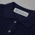 Gallery viewerに画像を読み込む, Midi Umi pattern knitting knit polo / 2-729852