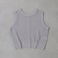 Gallery viewerに画像を読み込む, Midi Umi pattern knitting 2way vest / 2-729854