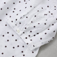 Load image into Gallery viewer, Hands of creation polka dot short sleeve shirt /