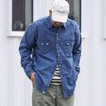 Gallery viewerに画像を読み込む, orSlow WESTERN SHIRT DENIM USED / 01-8124-95