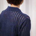 Gallery viewerに画像を読み込む, Midi Umi pattern knitting knit polo / 2-729852