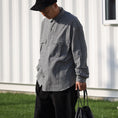 Gallery viewerに画像を読み込む, Porter Classic ROLL UP FLANNEL GINGHAM CHECK SHIRT / PC-016-3042