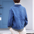 Gallery viewerに画像を読み込む, Veritecoeur デニムプルオーバージャケット / VC-2692