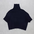 Gallery viewerに画像を読み込む, mizuiro ind asymmetry collar rib pullover / 3-220117