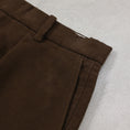 Gallery viewerに画像を読み込む, THE DAY MOLESKIN PLEATED TROUSERS / D25MS-04002