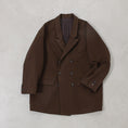 Gallery viewerに画像を読み込む, THE DAY MOLESKIN DOUBLE BREASTED JACKET / D25MS-05001