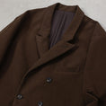 Gallery viewerに画像を読み込む, THE DAY MOLESKIN DOUBLE BREASTED JACKET / D25MS-05001