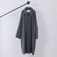 Gallery viewerに画像を読み込む, Midi Umi WOOL SOUTIEN COLLAR COAT / 3-779647