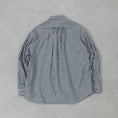 갤러리 뷰어로 이미지로드, PORTER CLASSIC ROLL UP HEATHER GINGHAM CHECK SHIRT/ PC-016-3968
