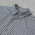 갤러리 뷰어로 이미지로드, PORTER CLASSIC ROLL UP HEATHER GINGHAM CHECK SHIRT/ PC-016-3968