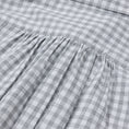 Load image into Gallery viewer, PORTER CLASSIC ROLL UP HEATHER GINGHAM CHECK SHIRT/ PC-016-3968