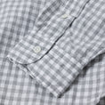 Load image into Gallery viewer, PORTER CLASSIC ROLL UP HEATHER GINGHAM CHECK SHIRT/ PC-016-3968
