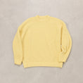 갤러리 뷰어로 이미지로드, sillage super fine wool ribbed crew yellow / SLEC-AZ-YL
