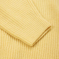 갤러리 뷰어로 이미지로드, sillage super fine wool ribbed crew yellow / SLEC-AZ-YL