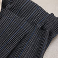 Gallery viewerに画像を読み込む, sillage circular pleats pants deadstock watahiko tex glen check / SL25FW-CLPDSW-GRCH