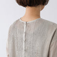 Load image into Gallery viewer, MAISON DE SOIL 80s ORGANIC COTTON PULLOVER SHIRT / NMDS26241