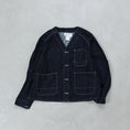 Load image into Gallery viewer, Veritecoeur No-Collar Denim Coverall / ST-186