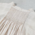 Gallery viewerに画像を読み込む, maison de soil COTTON/SILK SELF FINE CHECK BANDED COLLAR SHIRTS WITH MINI PINTUCK / INMDS26711