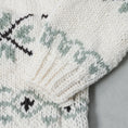 Load image into Gallery viewer, ichi Antiquite's PERU HAND KNIT 柄編みカーディガン / 1200353