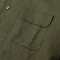 Gallery viewerに画像を読み込む, Nigel Cabourn OPEN COLLAR SHIRT LINEN TWILL / 80460011005
