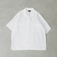 Gallery viewerに画像を読み込む, Nigel Cabourn OPEN COLLAR SHIRT LINEN TWILL / 80460011005