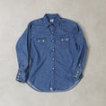 Gallery viewerに画像を読み込む, orSlow WESTERN SHIRT DENIM USED / 01-8124-95