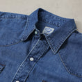 Gallery viewerに画像を読み込む, orSlow WESTERN SHIRT DENIM USED / 01-8124-95