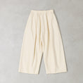 Gallery viewerに画像を読み込む, mizuiro ind コットンリネンハイウエストタックワイドパンツ / 1-260073