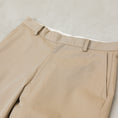 Gallery viewerに画像を読み込む, THE DAY SUPERIOR GABARDINE PLAIN FRONT SLACKS / D25SS-04002