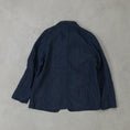 Gallery viewerに画像を読み込む, orSlow SIMPLE LIGHT JACKET INDIGO CHECK / 01-6153-101