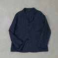 Gallery viewerに画像を読み込む, orSlow SIMPLE LIGHT JACKET INDIGO CHECK / 01-6153-101