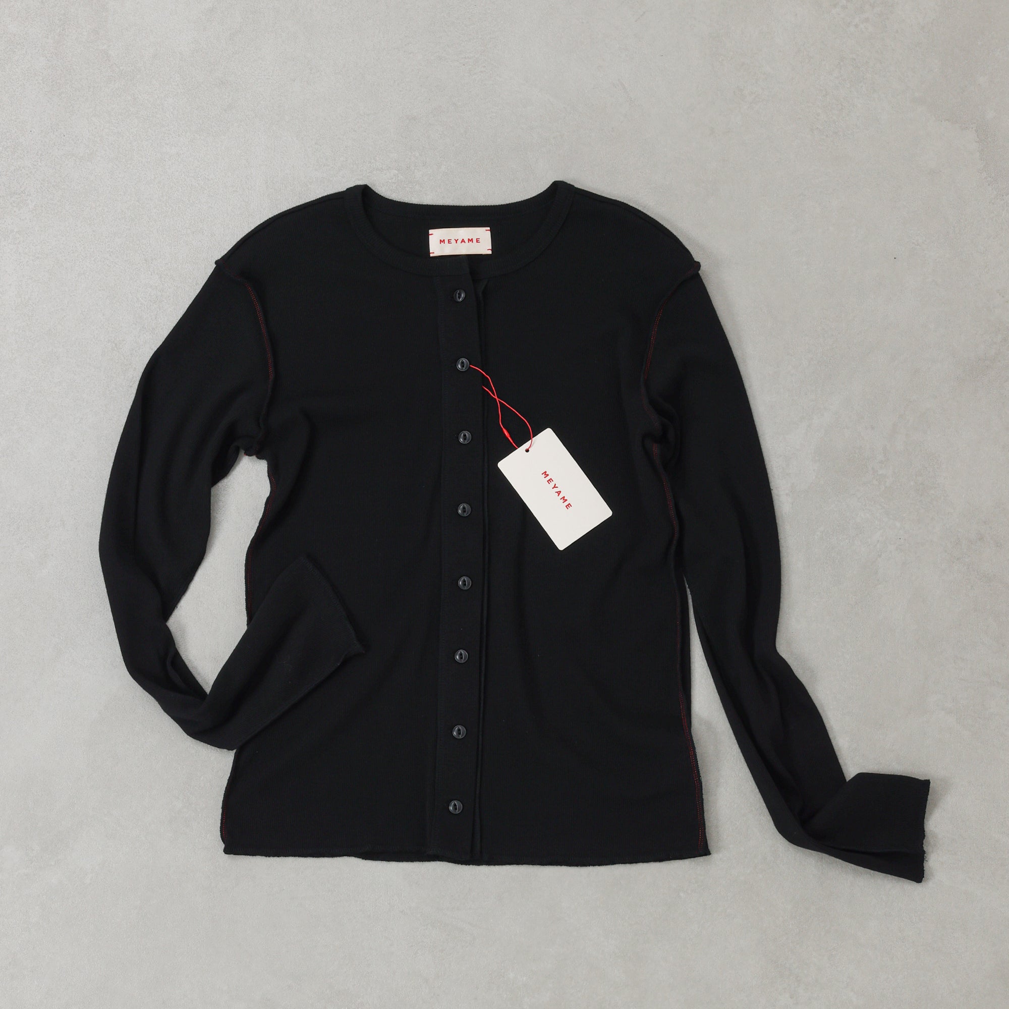 MEYAME SIDE STITCH RIB CARDIGAN / MEY-1835 – JILL HOUSE