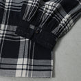 Gallery viewerに画像を読み込む, maison de soil HANDWOVEN HEAVY COTTON UNIQUE GINGHAM CHECK FRILL&PINTUCK SHIRTS WITH LACE / INMDS26742