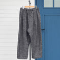 Load image into Gallery viewer, prit Wool Cotton Plain Weave One-Tuck Baggy Pants P70405