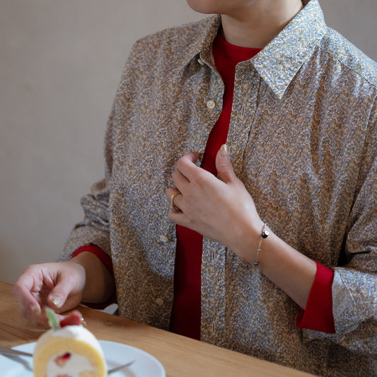 JILL HOUSE LIBERTY PRINT SHIRT / L007