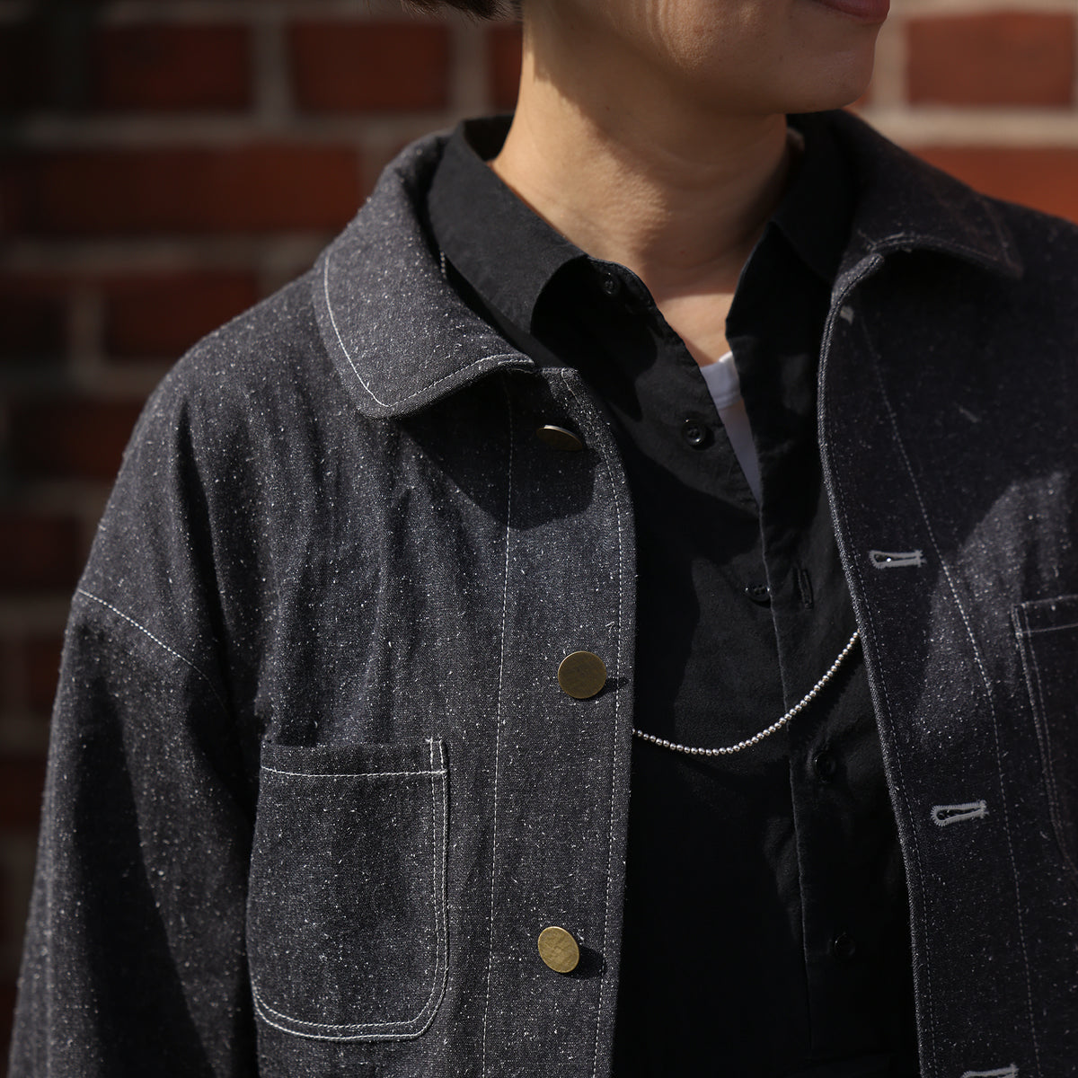 the last flower of the afternoon Work jacket