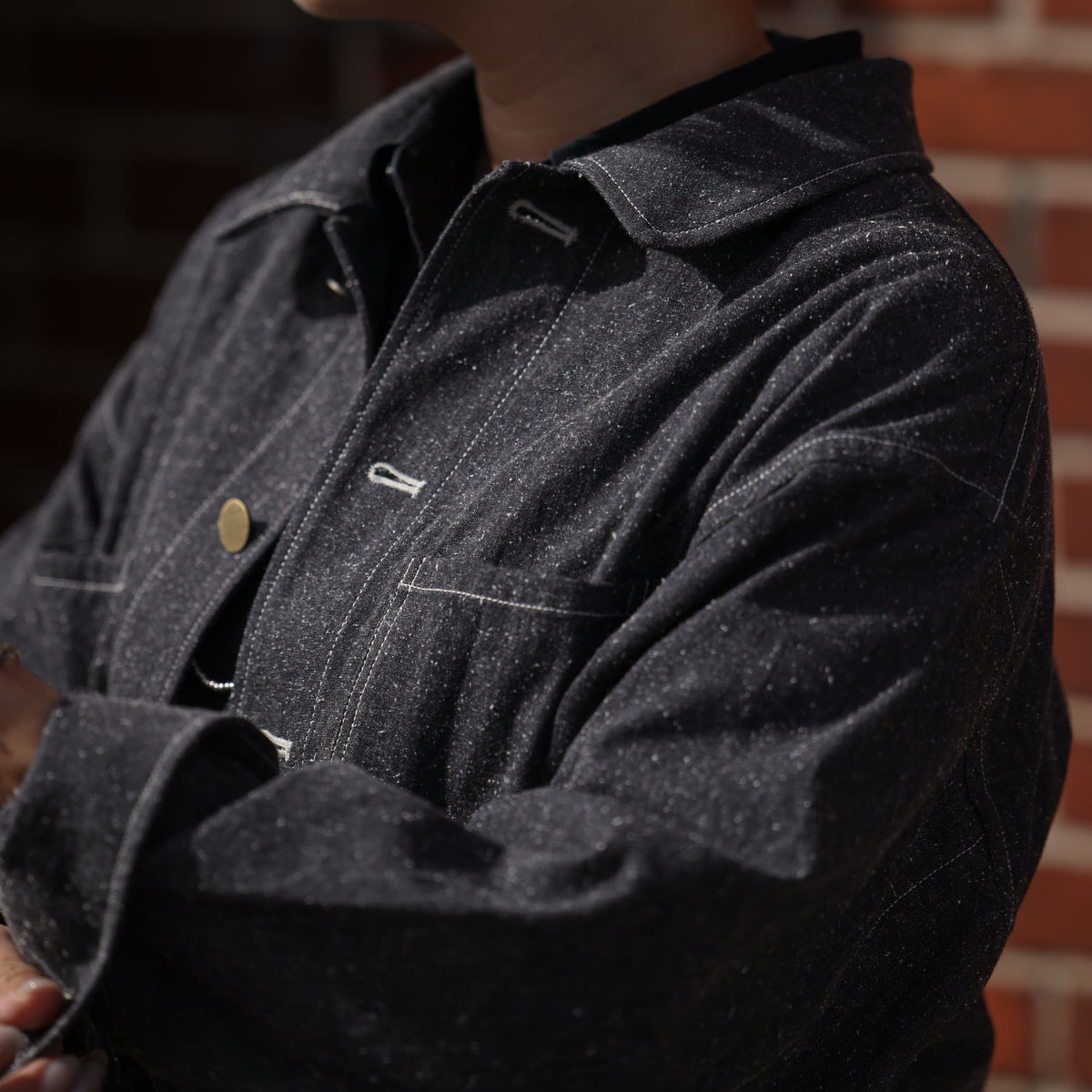 the last flower of the afternoon Work jacket