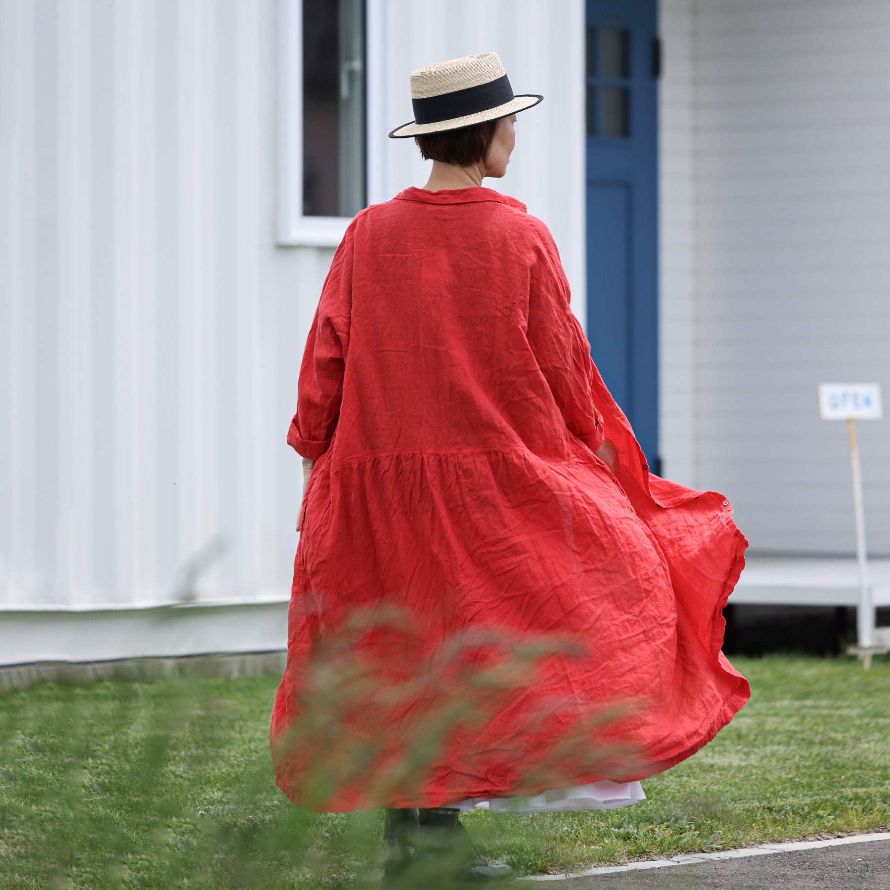 ichi Antiquités フレンチリネンワンピース – JILL HOUSE