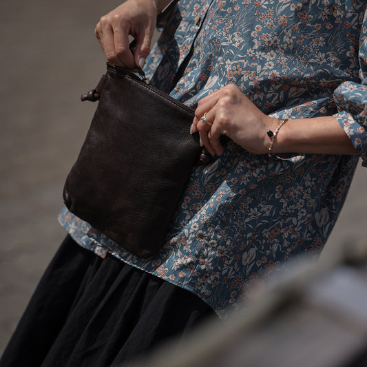 maison de soil ALL PLAIN SHOULDER POUCH