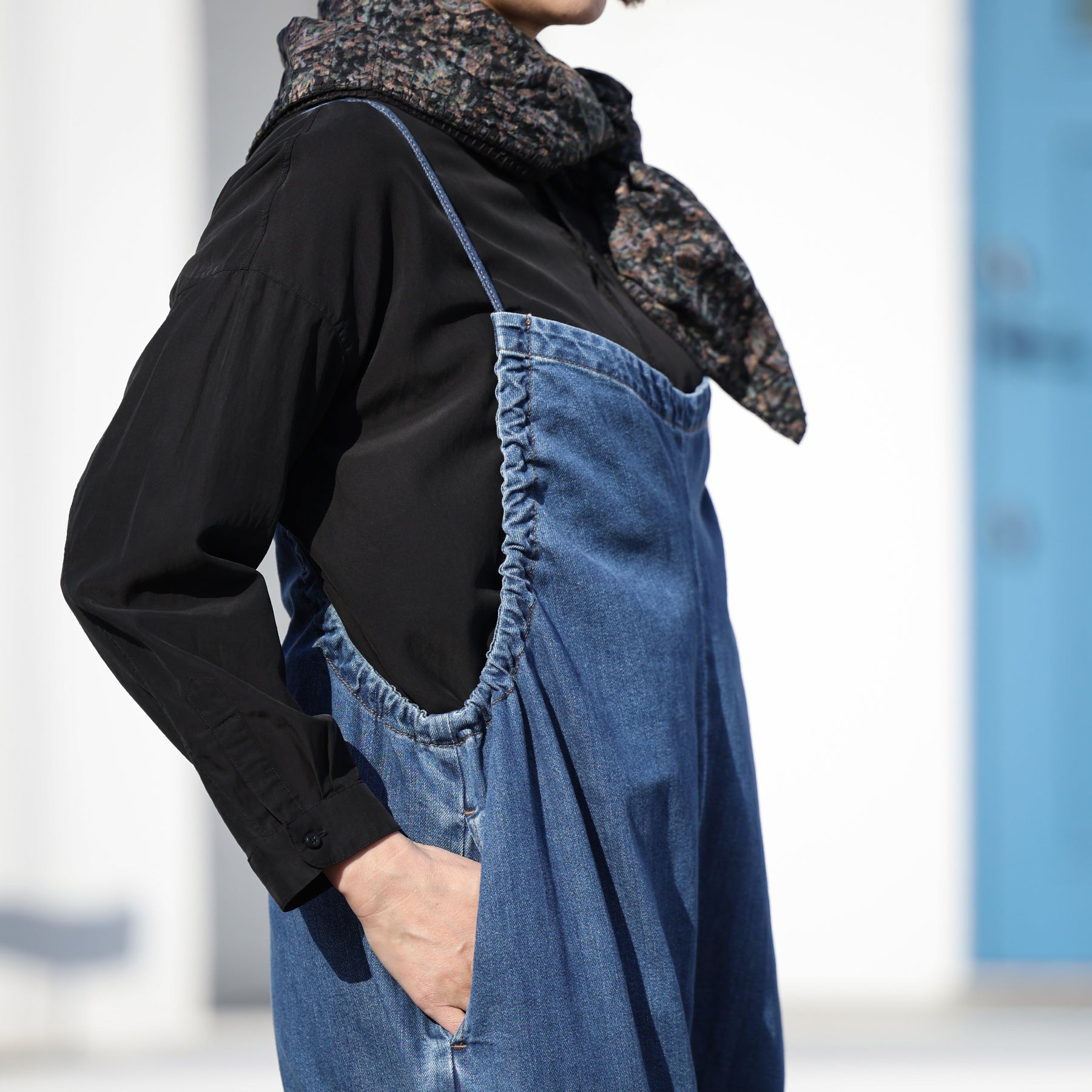 NO CONTROL AIR コットンキュプラオーバーシャツ / SN-NC0703SF