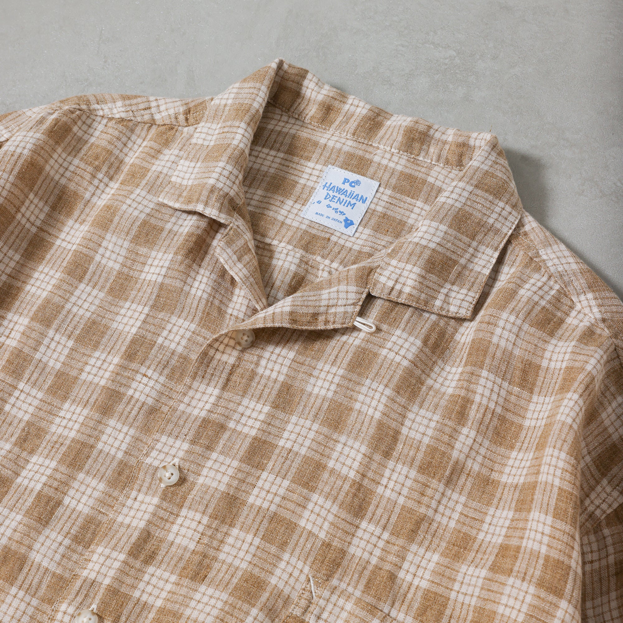 PORTER CLASSIC LINEN PALAKA KAIKIN SHIRT / PC-022-3211 – JILL HOUSE