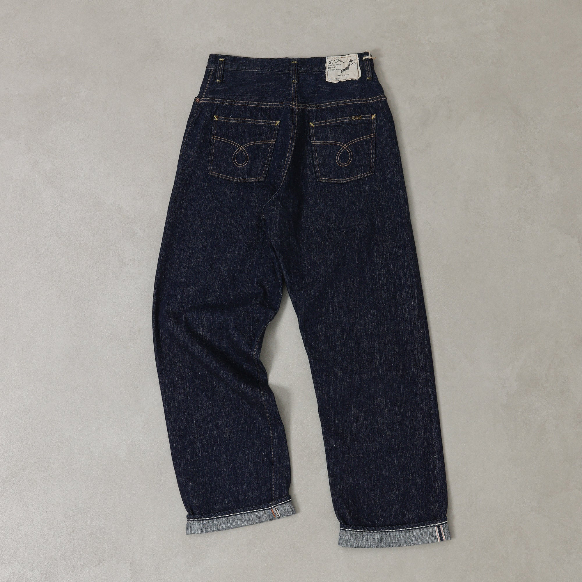 orSlow HIGH WAIST SELVEDGE DENIM PANTS / 00-1040