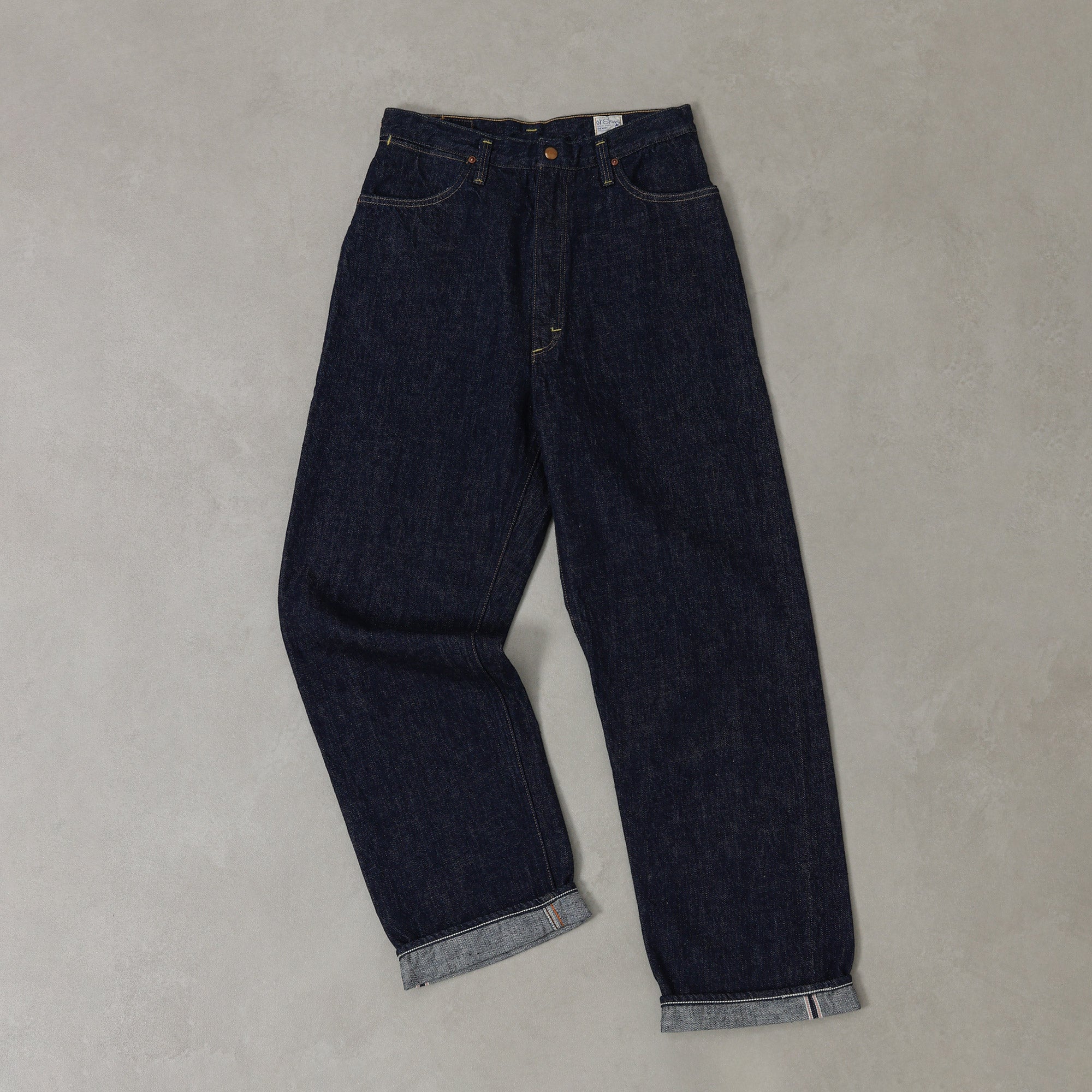 orSlow HIGH WAIST SELVEDGE DENIM PANTS / 00-1040