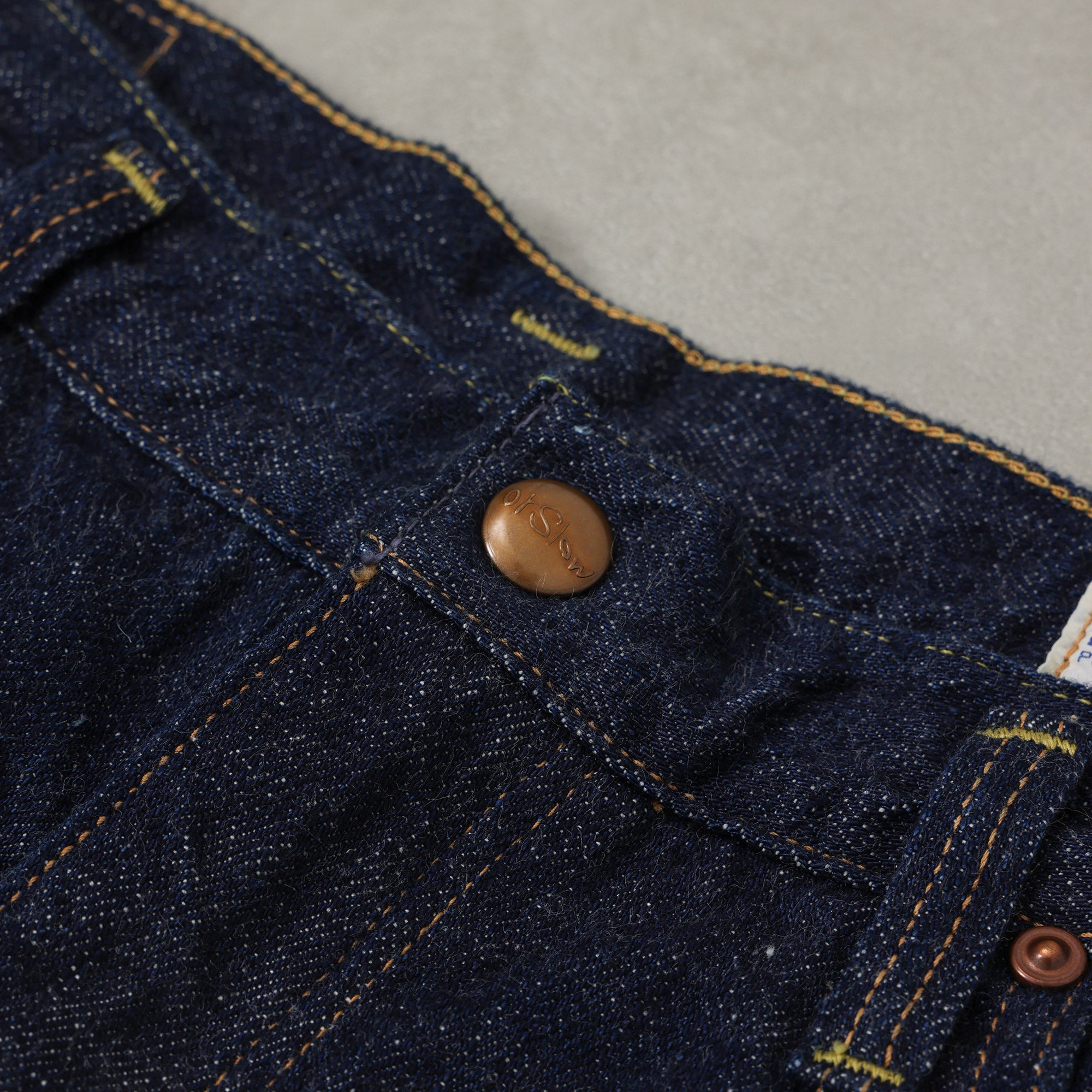 orSlow HIGH WAIST SELVEDGE DENIM PANTS / 00-1040