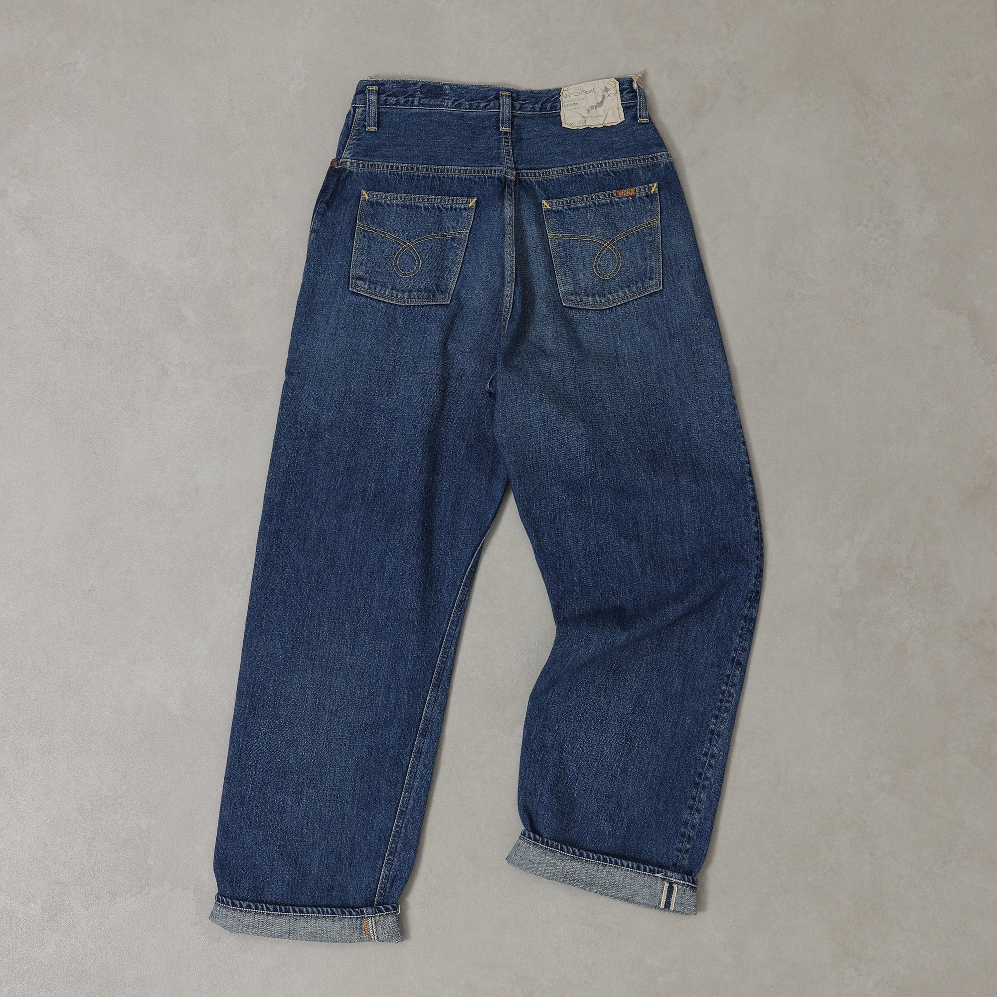 orSlow HIGH WAIST SELVEDGE DENIM PANTS / 00-1040