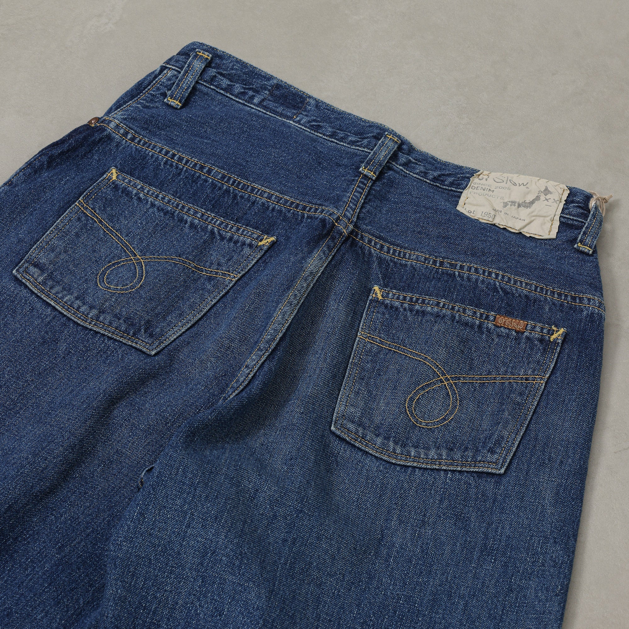 orSlow HIGH WAIST SELVEDGE DENIM PANTS / 00-1040