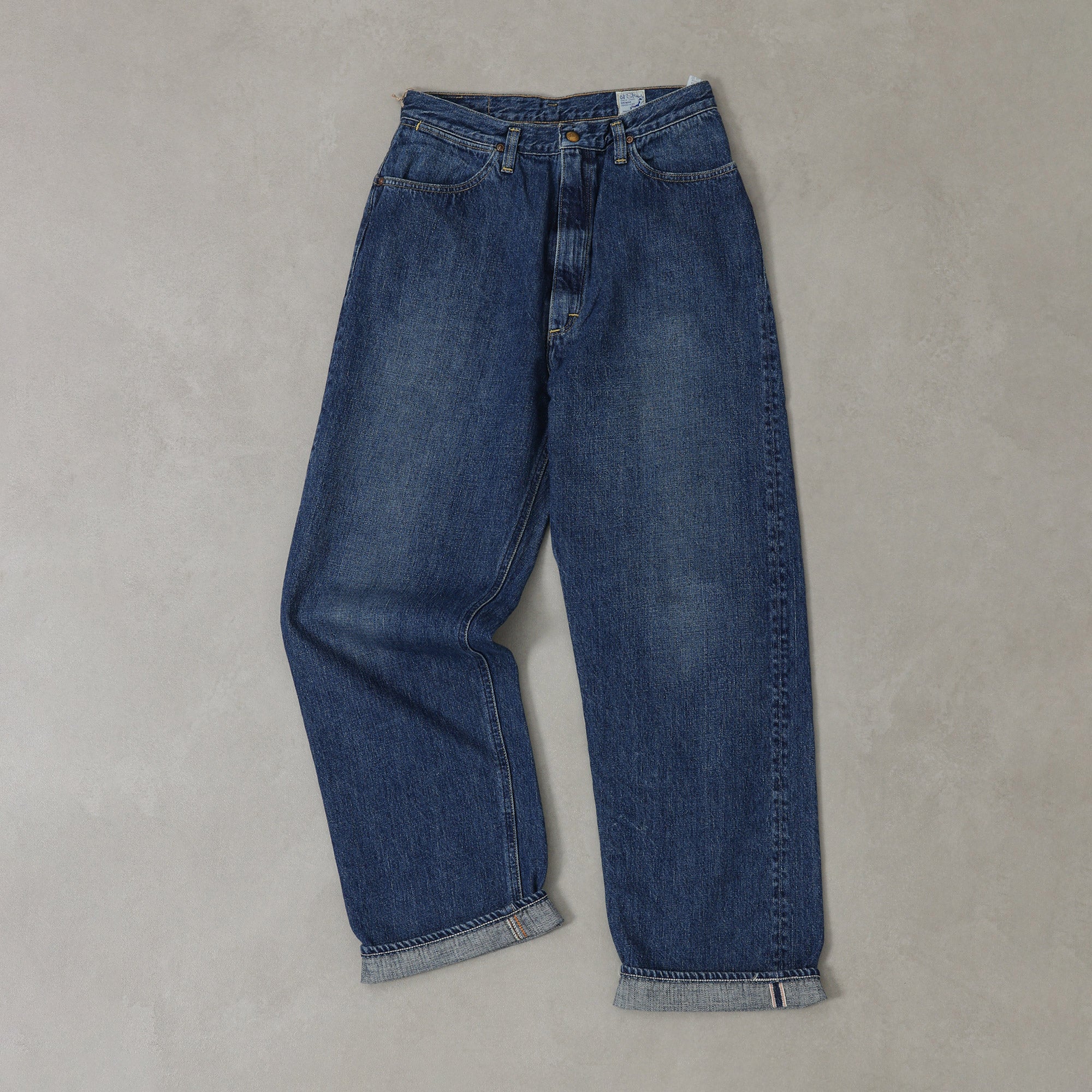 orSlow HIGH WAIST SELVEDGE DENIM PANTS / 00-1040